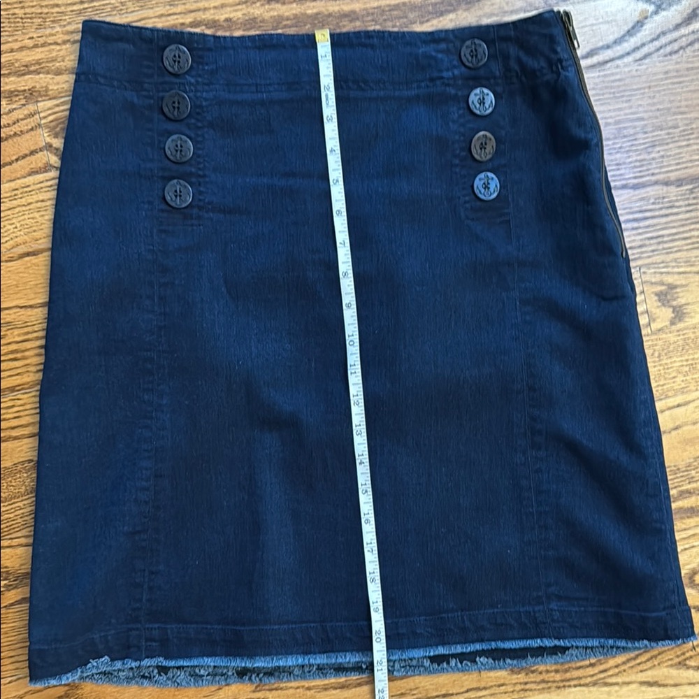 Margaret O'Leary Blue Knee-Length Pencil Skirt - Picture 6 of 7